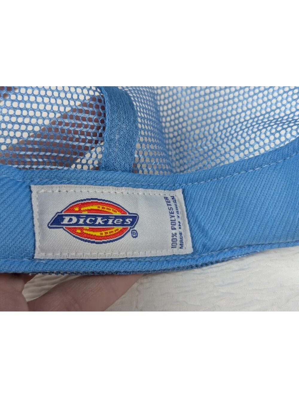 Dickies - Trucker Hat / Cap - Light Blue & White
